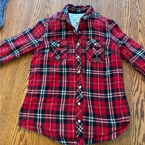 Super comfy blouse with soft warm inside.